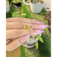 6.57&nbsp;Ct.Tw.Total Carat Weight Citrine Pair from Brazil Life Style