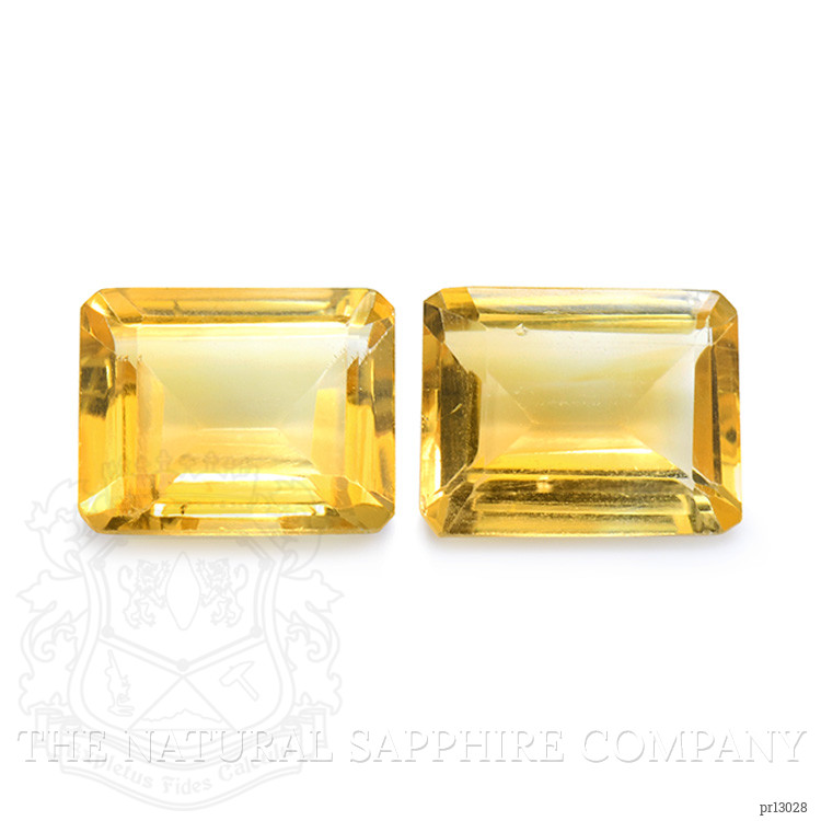 5.62 Ct.Tw. Citrine Pair from Brazil