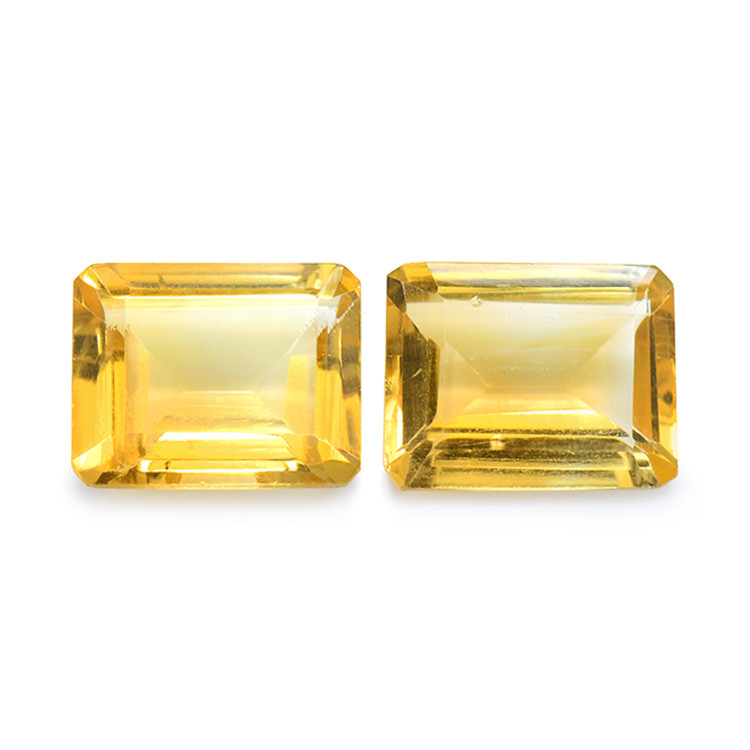5.62 Ct.Tw. Citrine Pair from Brazil