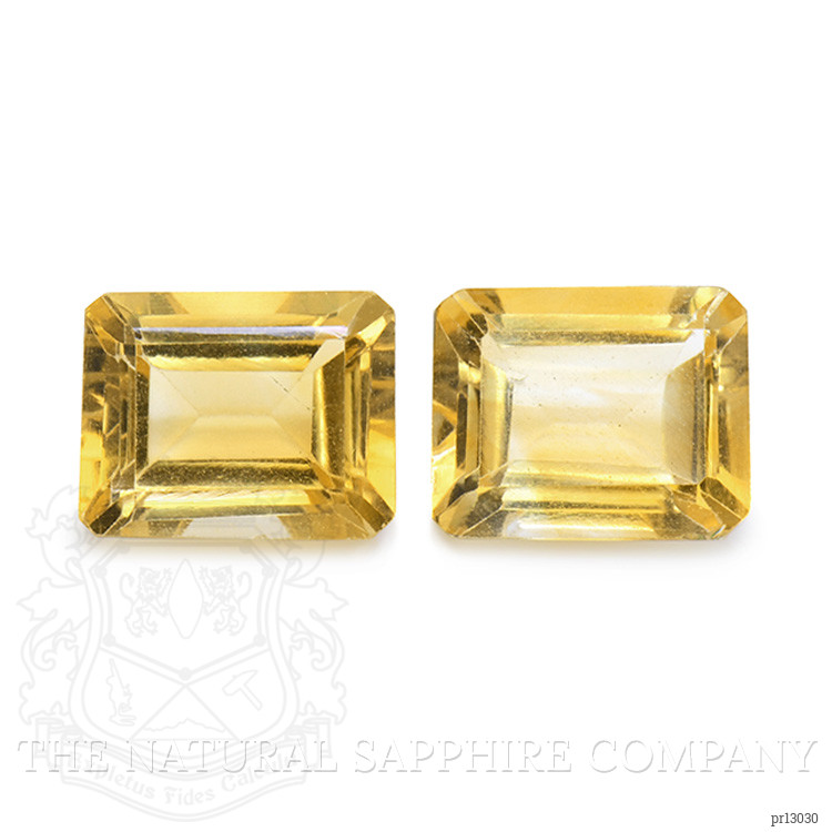 5.78 Ct.Tw. Citrine Pair from Brazil