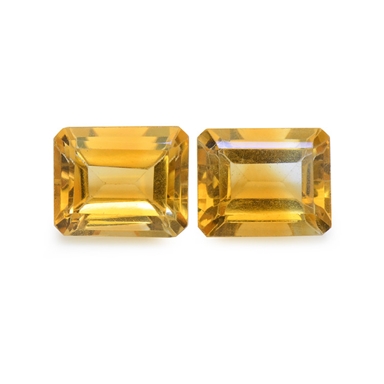 6.92 Ct.Tw. Citrine Pair from Brazil