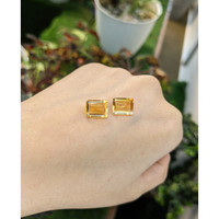 5.39&nbsp;Ct.Tw.Total Carat Weight Citrine Pair from Brazil Life Style