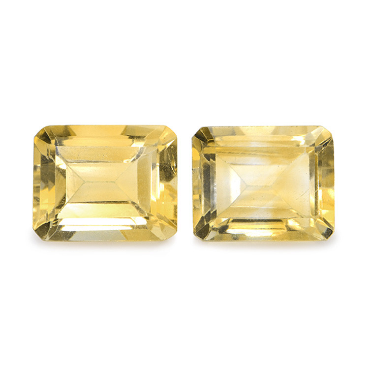 6.69 Ct.Tw. Citrine Pair from Brazil
