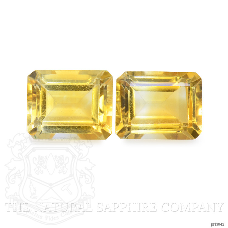 6.83 Ct.Tw. Citrine Pair from Brazil