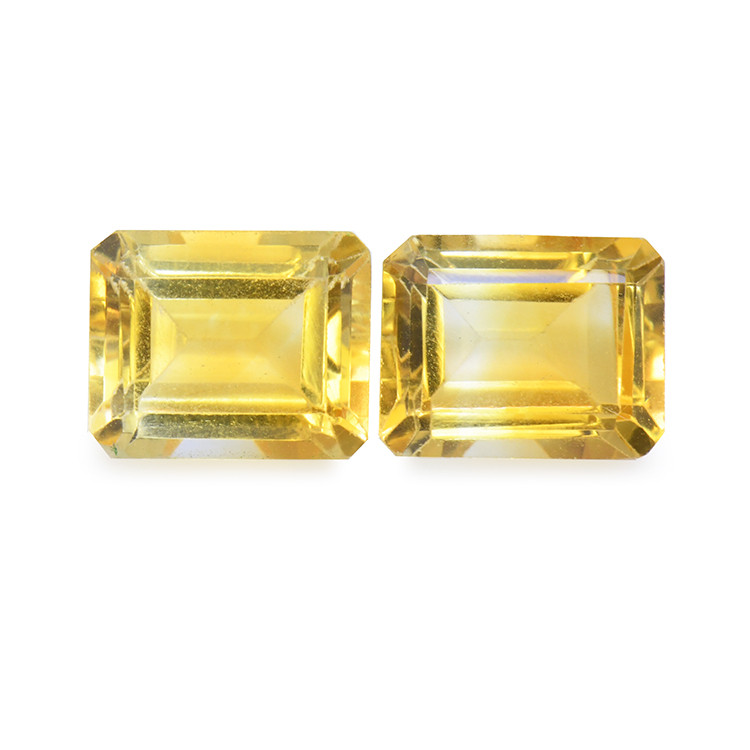 6.83 Ct.Tw. Citrine Pair from Brazil