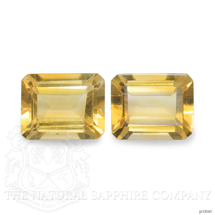 5.93 Ct.Tw. Citrine Pair from Brazil