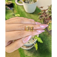 5.93 Ct.Tw.Total Carat Weight Citrine Pair from Brazil Life Style