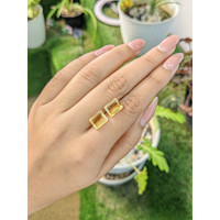 5.46&nbsp;Ct.Tw.Total Carat Weight Citrine Pair from Brazil Life Style