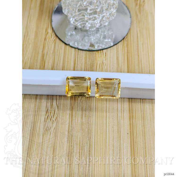 5.46 Ct.Tw. Citrine Pair from Brazil