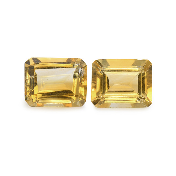 6.18 Ct.Tw. Citrine Pair from Brazil