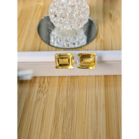 6.18 Ct.Tw.Total Carat Weight Citrine Pair from Brazil Life Style