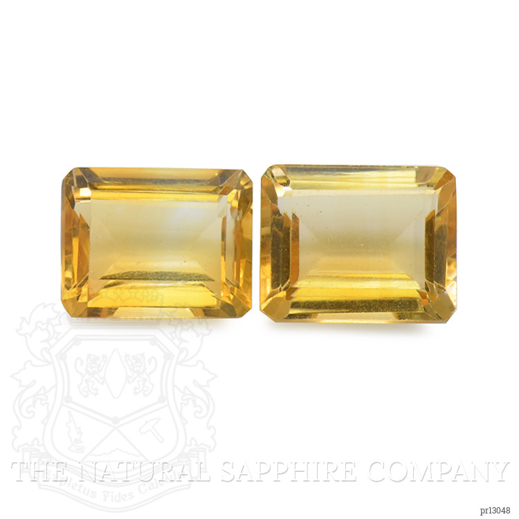 5.49 Ct.Tw. Citrine Pair from Brazil