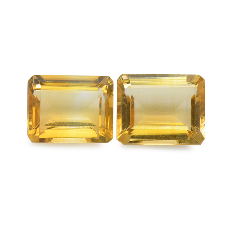 5.49 Ct.Tw. Citrine Pair from Brazil