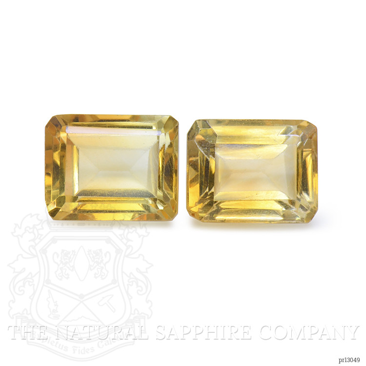 6.74 Ct.Tw. Citrine Pair from Brazil