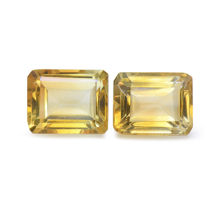6.74 Ct.Tw. Citrine Pair from Brazil