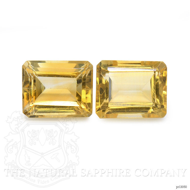 6.97 Ct.Tw. Citrine Pair from Brazil