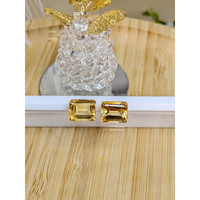 6.97&nbsp;Ct.Tw.Total Carat Weight Citrine Pair from Brazil Life Style