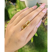 6.97&nbsp;Ct.Tw.Total Carat Weight Citrine Pair from Brazil Life Style