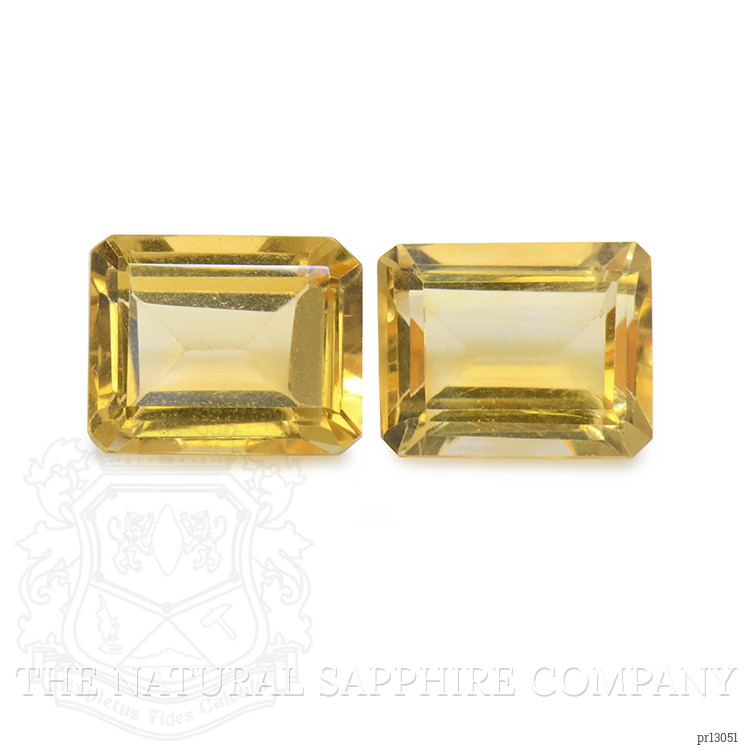 6.04 Ct.Tw. Citrine Pair from Brazil