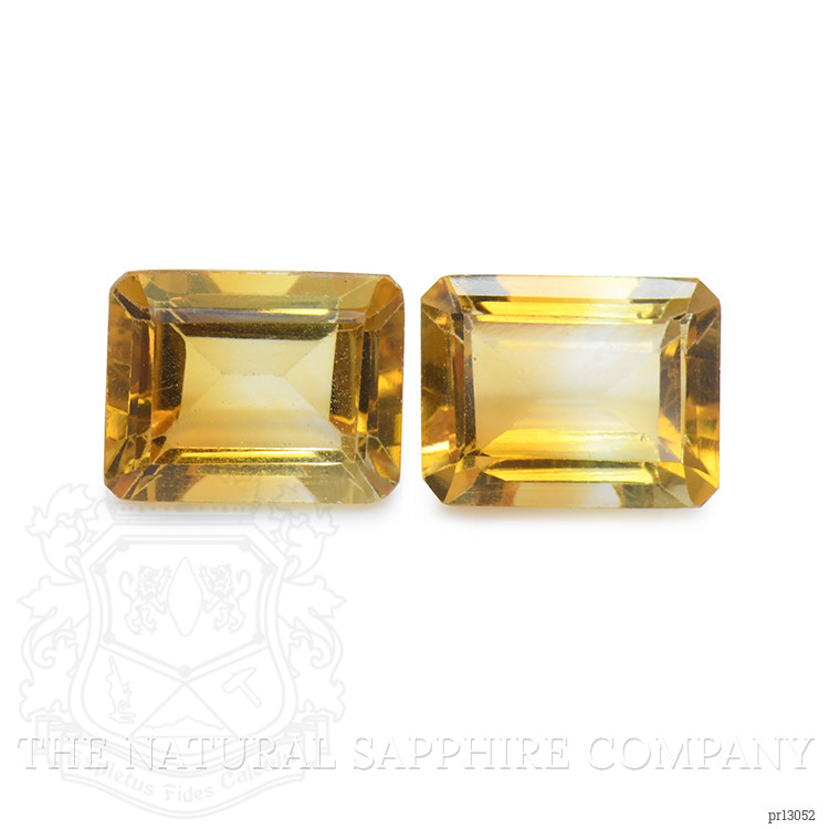 5.77 Ct.Tw. Citrine Pair from Brazil