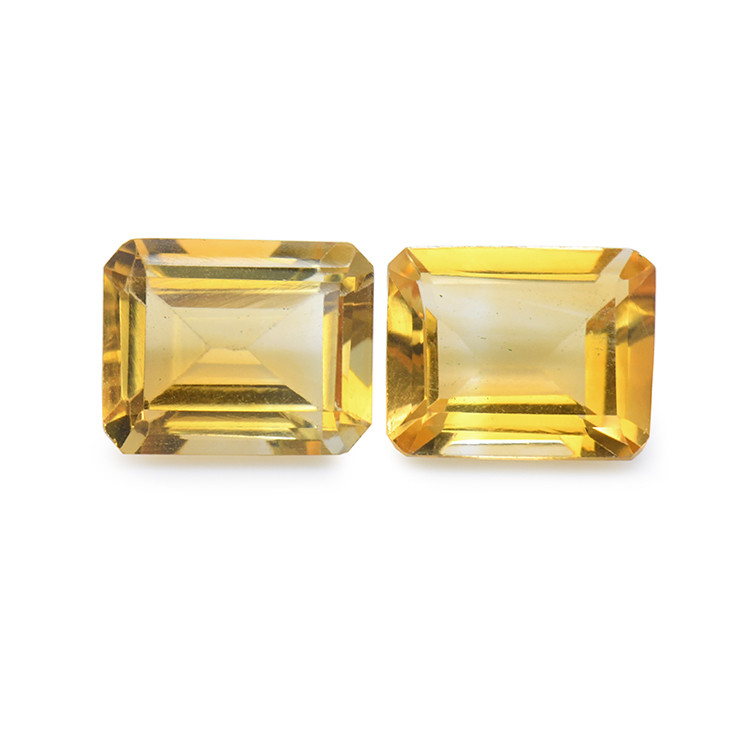 5.17 Ct.Tw. Citrine Pair from Brazil
