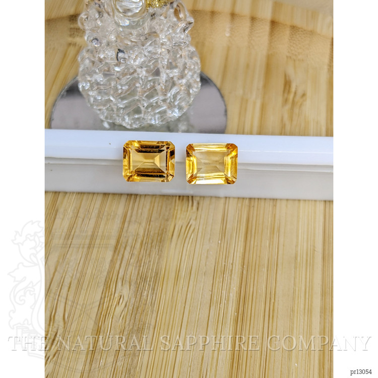 5.17 Ct.Tw. Citrine Pair from Brazil
