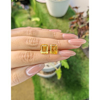 5.17&nbsp;Ct.Tw.Total Carat Weight Citrine Pair from Brazil Life Style