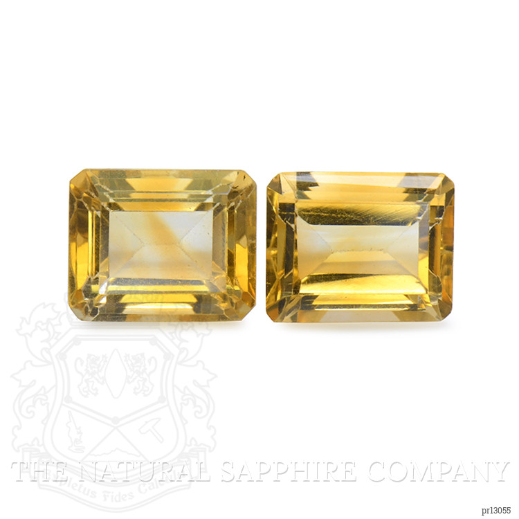 7.11 Ct.Tw. Citrine Pair from Brazil