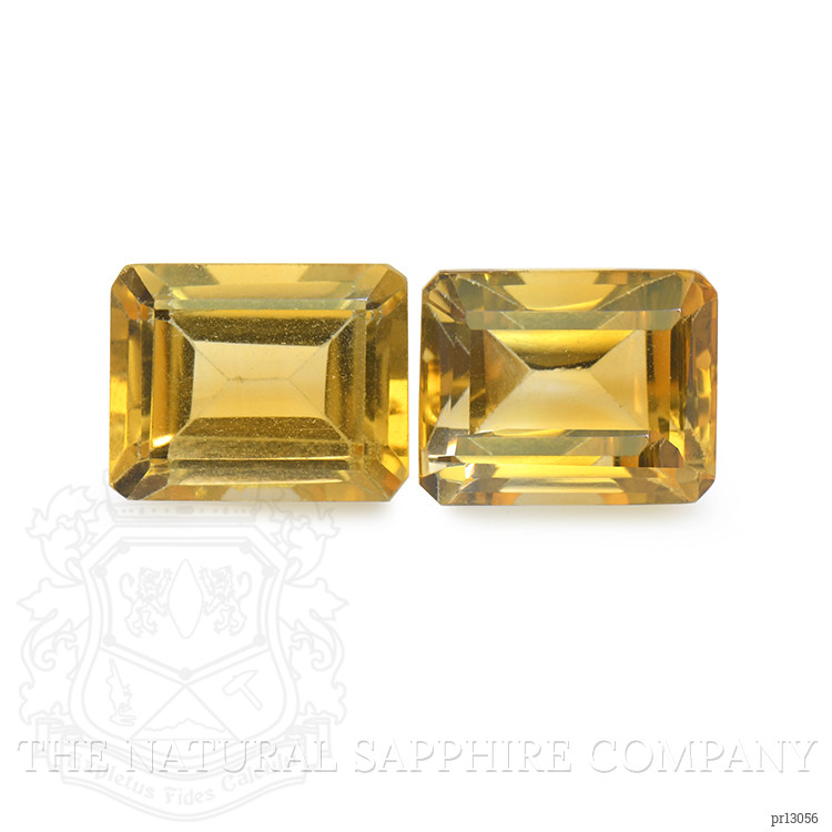 7.63 Ct.Tw. Citrine Pair from Brazil