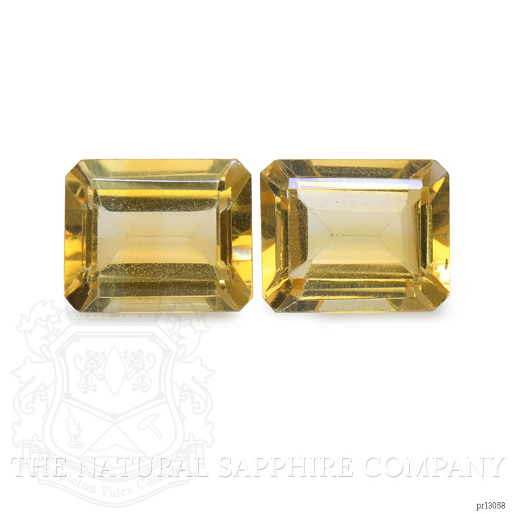 6.11 Ct.Tw. Citrine Pair from Brazil