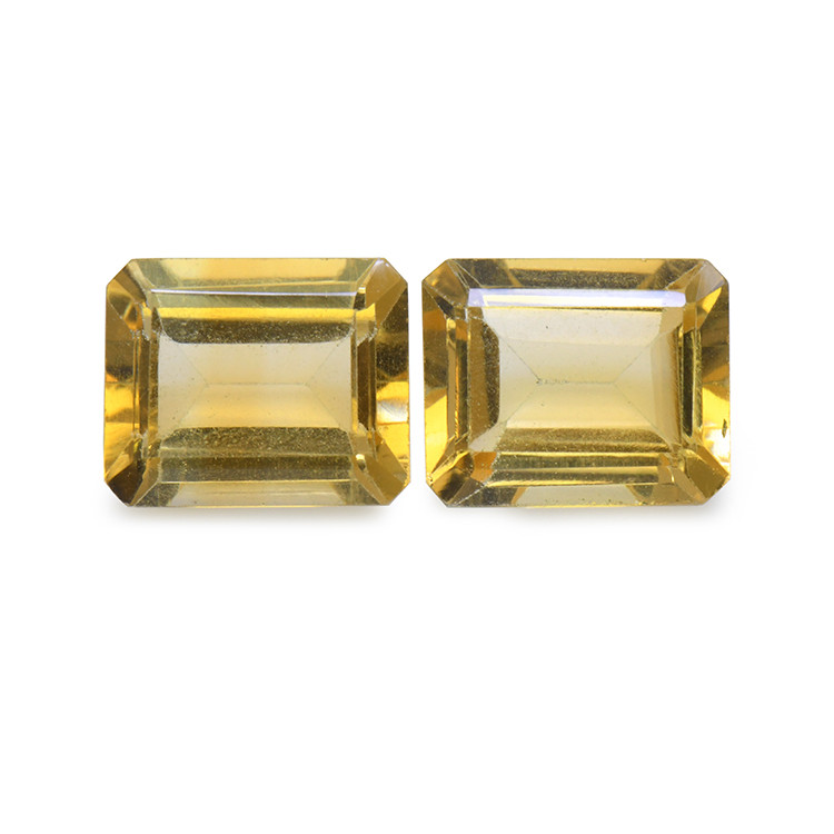 6.11 Ct.Tw. Citrine Pair from Brazil