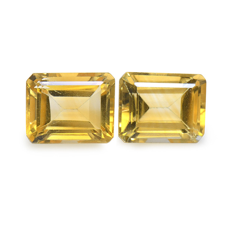 6.98 Ct.Tw. Citrine Pair from Brazil