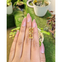 6.98 Ct.Tw.Total Carat Weight Citrine Pair from Brazil Life Style