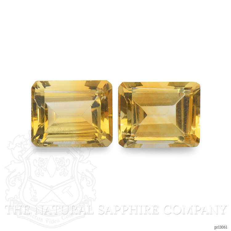 7.05 Ct.Tw. Citrine Pair from Brazil