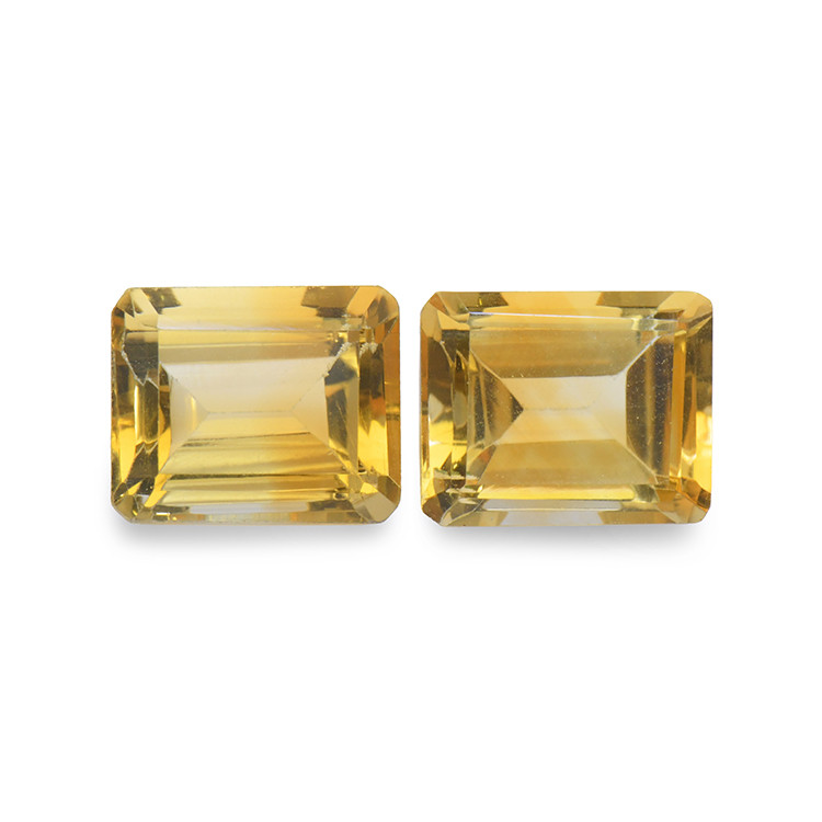 7.05 Ct.Tw. Citrine Pair from Brazil