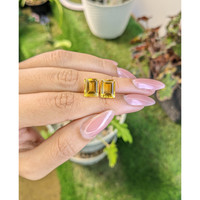 7.31&nbsp;Ct.Tw.Total Carat Weight Citrine Pair from Brazil Life Style