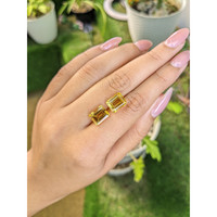 7.31&nbsp;Ct.Tw.Total Carat Weight Citrine Pair from Brazil Life Style