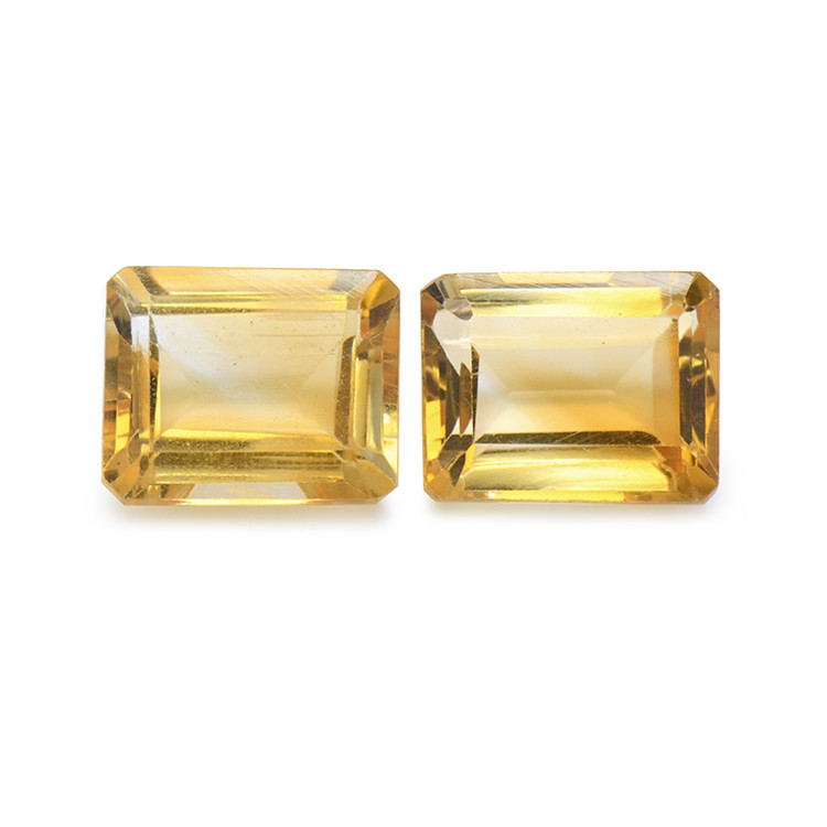 6.39 Ct.Tw. Citrine Pair from Brazil