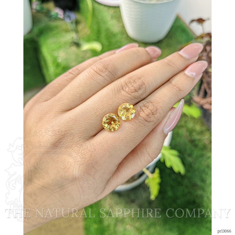 4.83 Ct.Tw. Citrine Pair from Brazil