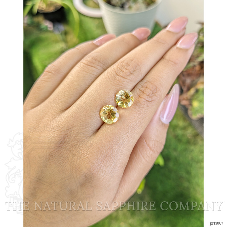 4.81 Ct.Tw. Citrine Pair from Brazil