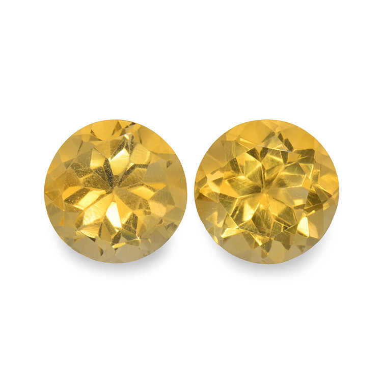 5.29 Ct.Tw. Citrine Pair from Brazil