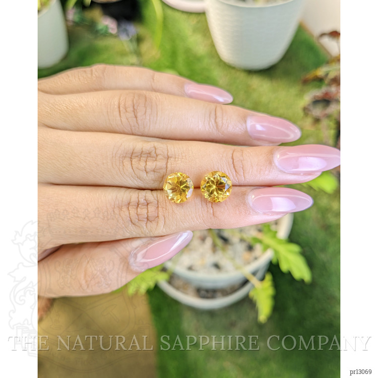 5.29 Ct.Tw. Citrine Pair from Brazil