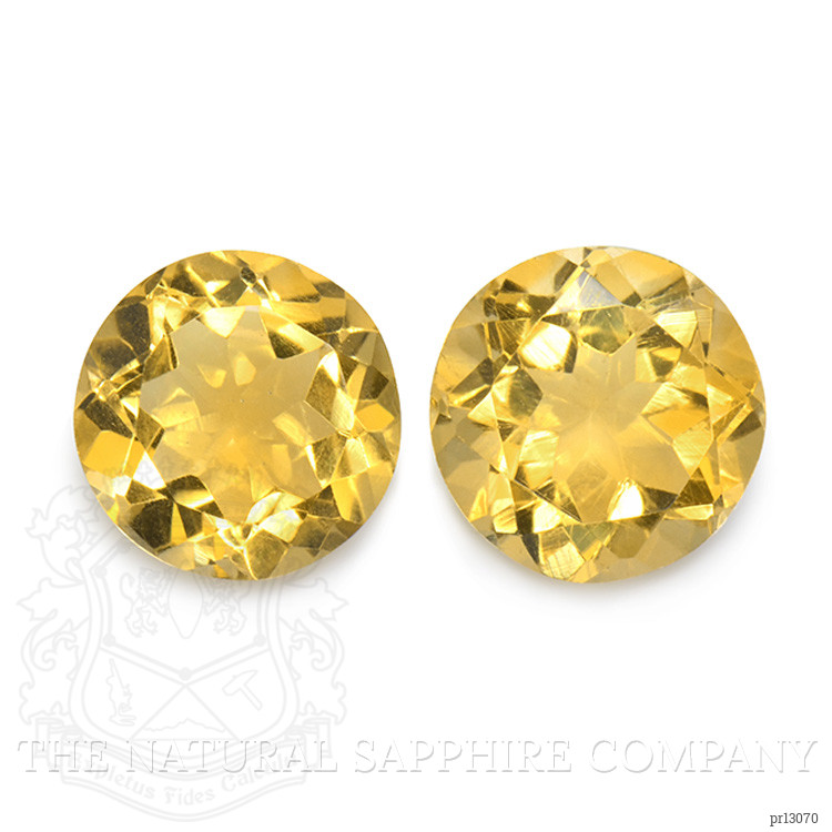 5.32 Ct.Tw. Citrine Pair from Brazil