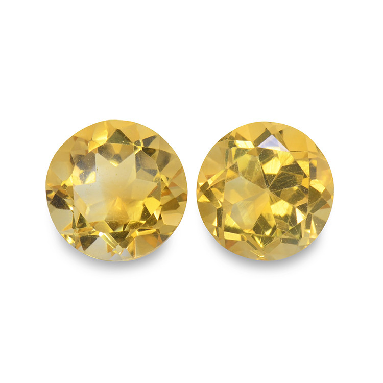 5.06 Ct.Tw. Citrine Pair from Brazil