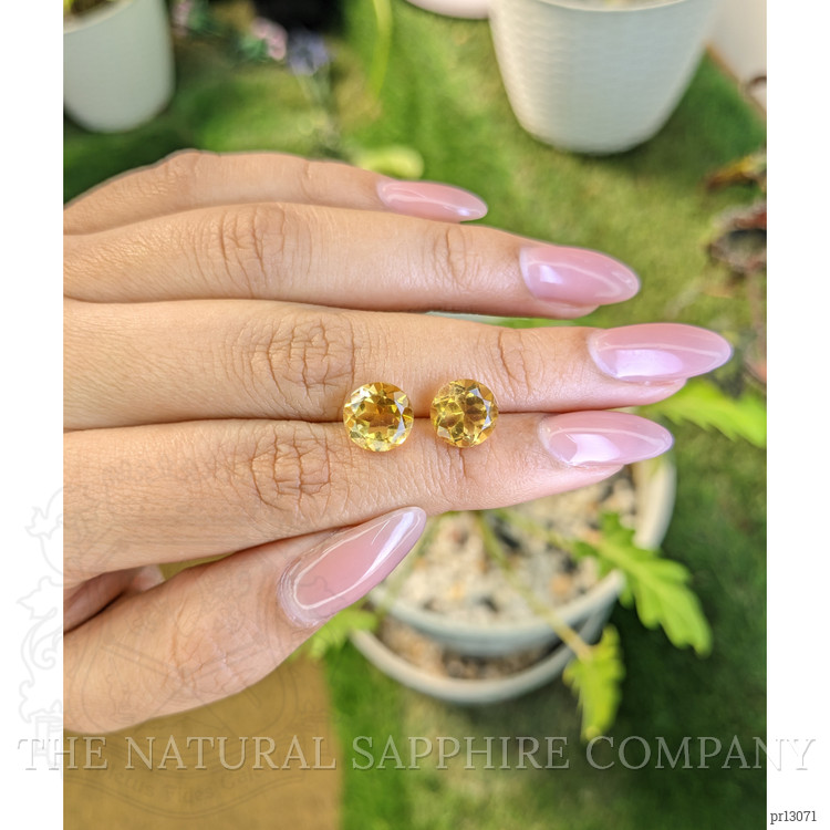 5.06 Ct.Tw. Citrine Pair from Brazil
