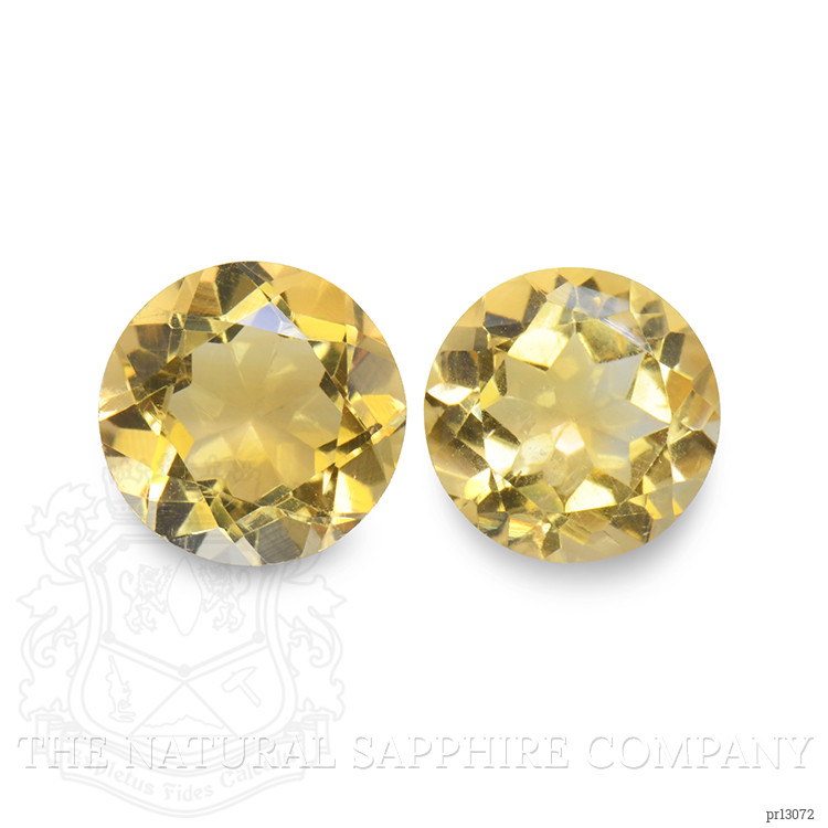 5.12 Ct.Tw. Citrine Pair from Brazil
