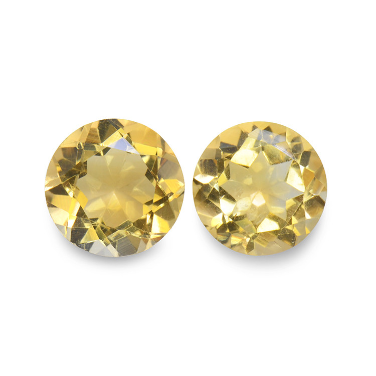 5.12 Ct.Tw. Citrine Pair from Brazil