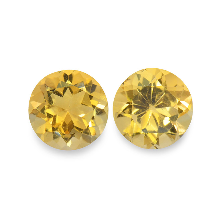 4.00 Ct.Tw. Citrine Pair from Brazil