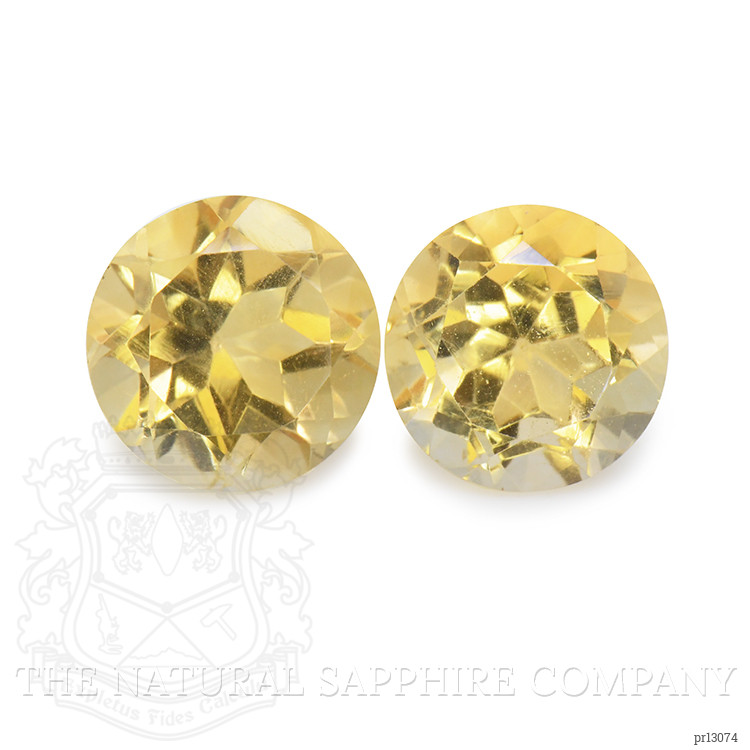 5.55 Ct.Tw. Citrine Pair from Brazil