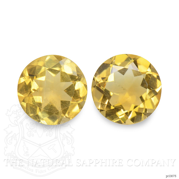 4.43 Ct.Tw. Citrine Pair from Brazil